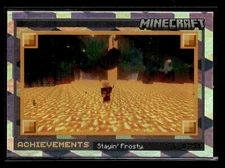 2024 Panini Minecraft - Achievements Cubic Foil - #211 Stayin' Frosty