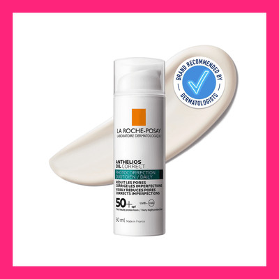 La Roche-Posay Anthelios Oil Correct Sonnenschutz LSF50 für fettige Haut 50ml