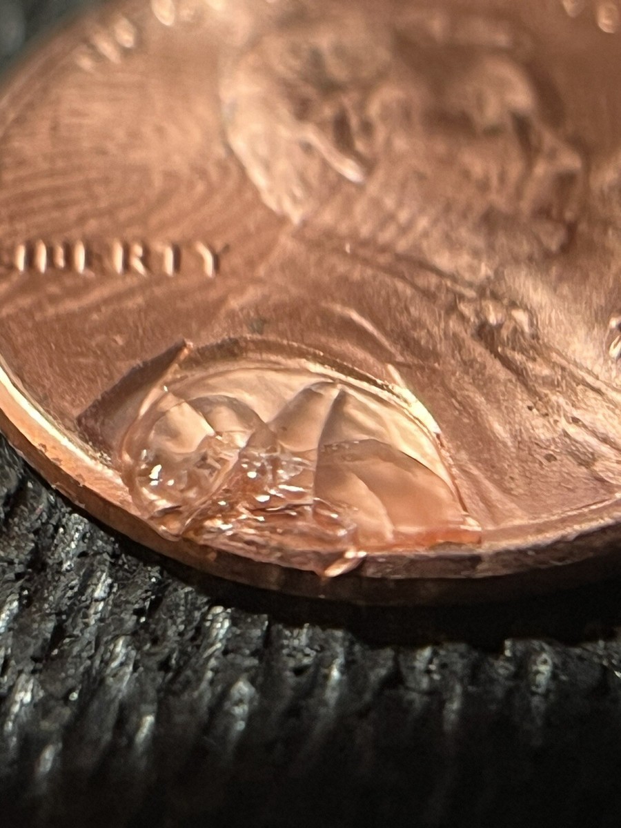 2023 penny Large Error Coin. Never Seen Error This Large. No