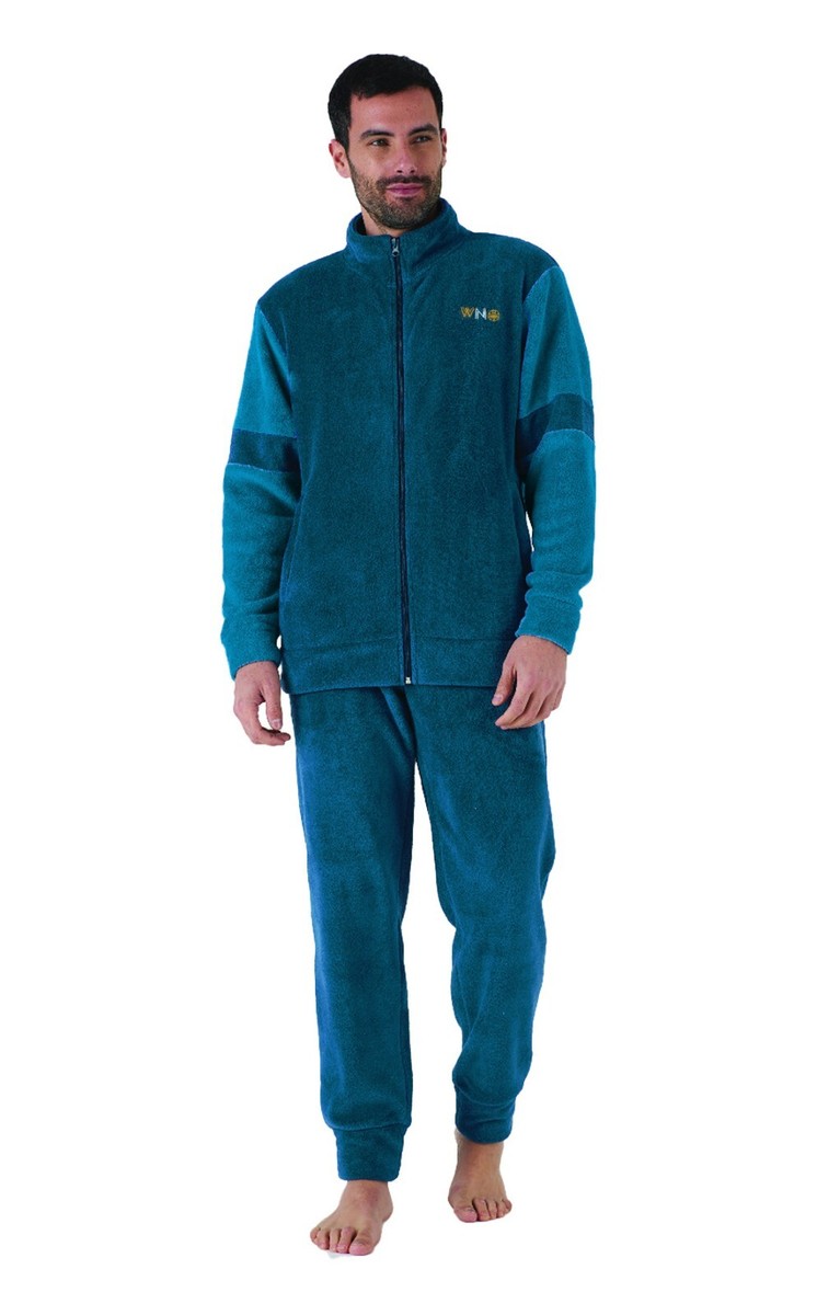 Vestaglia Taglie Forti Donna In Pile Karelpiù KF7251 - CLICK INTIMO - Foto 8