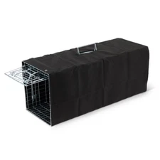 Live Cage Coat Animal Trap Cover Black JT Eaton Answer 31” x 11” x 13" NEW