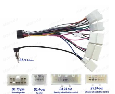 for Subaru Impreza 2012-2014   POWER/STEERING/ANTENNA CABLE FOR NEW HEAD UNIT