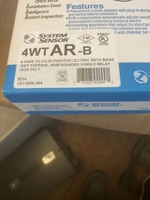 BRAND NEW SYSTEM SENSOR 4WTAR-B  "NEW"