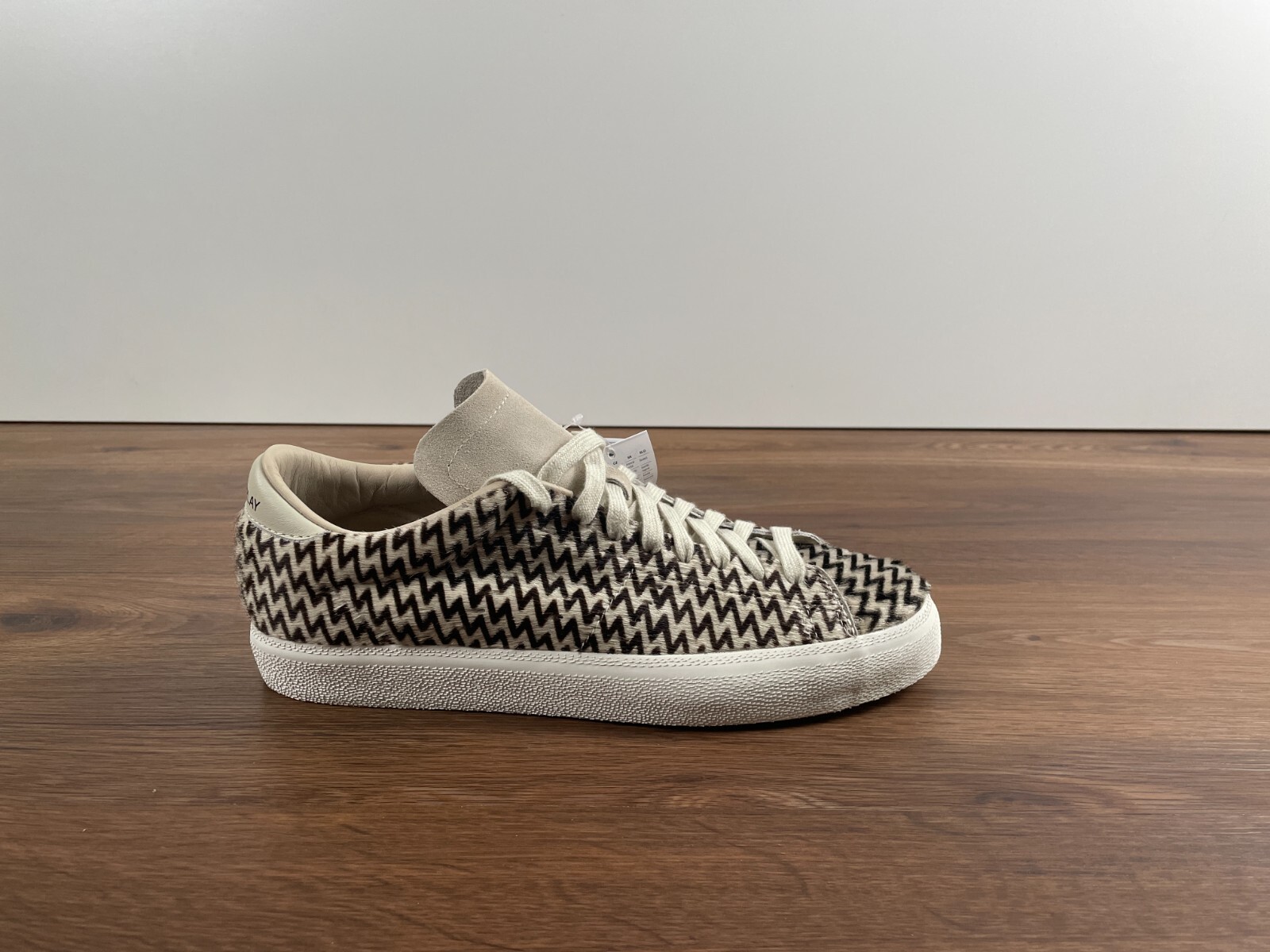 Adidas Match Play Zig Zag Pony Hair beige marrone taglia 43 1 3 UK 9 NUOVE G95966