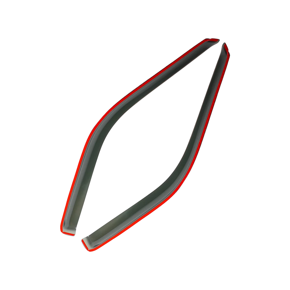 Tres&Vendu For 1988-1998 Chevy GMC C1500 K1500 Smoke Window Visor Sun Rain Guard - Image 4 of 4
