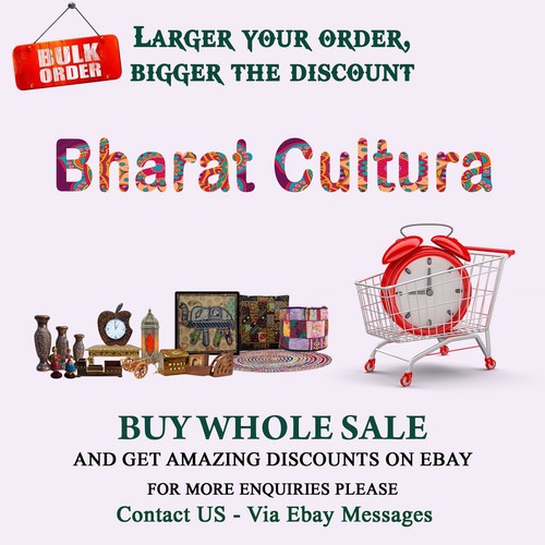 Sitar Best Design Bag 7 Main Strings and 11 or 13 Sympathetic String With Bag - Picture 9 of 12