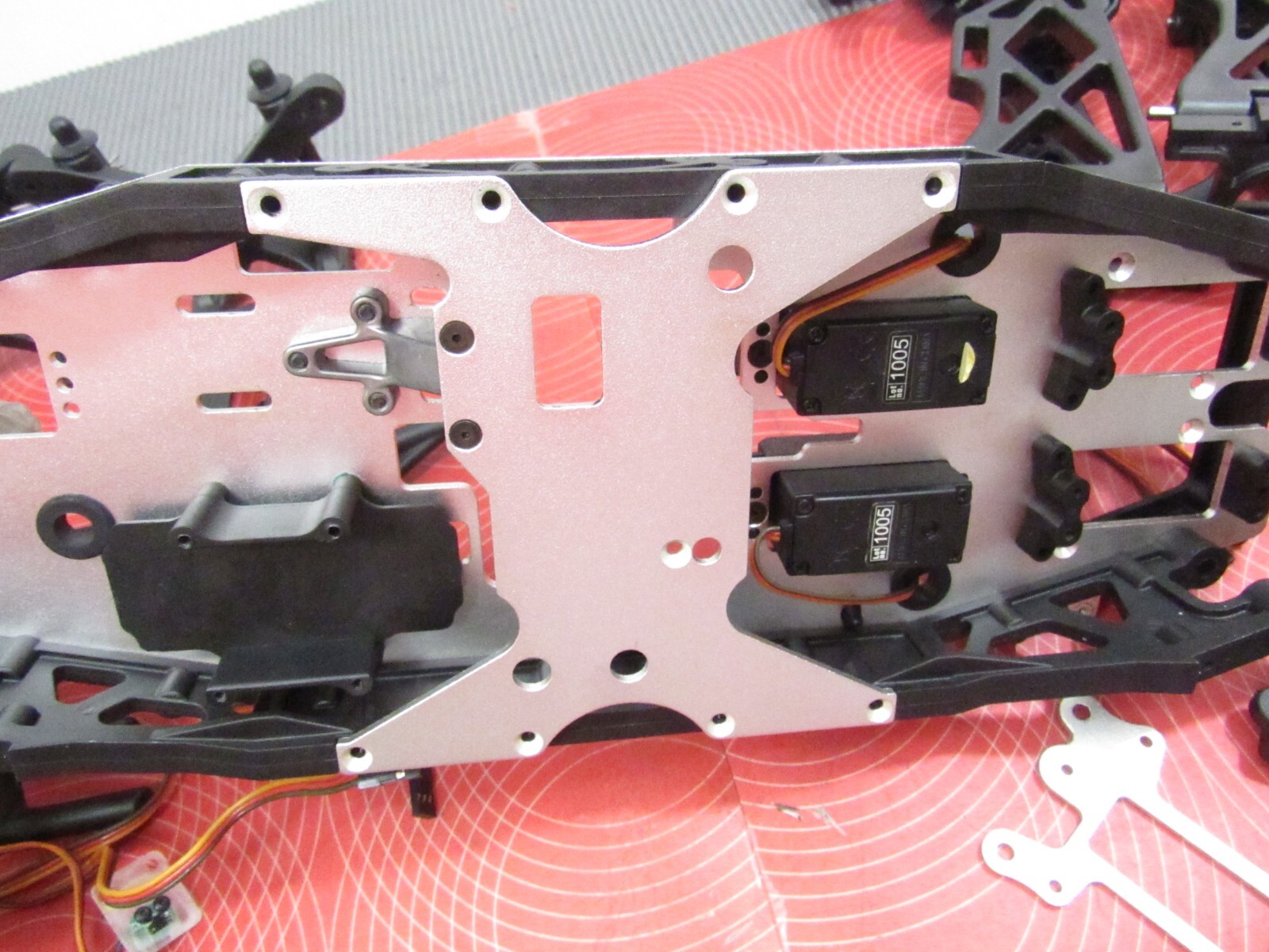 Losi LSTXXL Nitro 1/8 RC Monster Truck Parts Lot, Chassis,