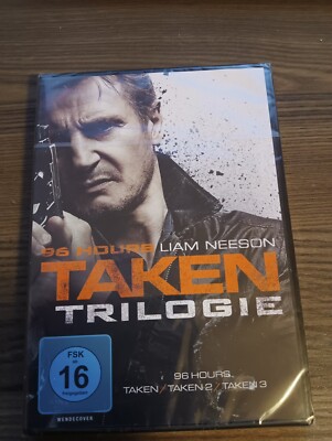 96 Hours - Taken 1-3 - Trilogie - DVD-BOX - OVP!