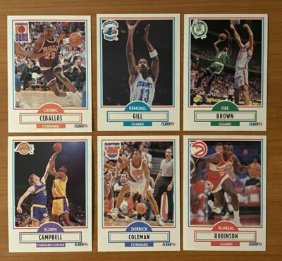 1990 Fleer Basketball Update - Complete Your Set - U Pick - Up to 40% off 4+