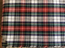 FOUST TEXTILES-MULTI COLORED PLAID- BY THE YARD