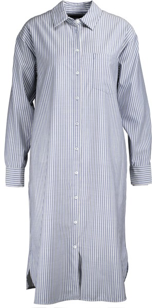 Neu ! Weekend Max Mara Damen Blusen Kleid Blau Weiß Gestreift Gr. 36-image