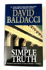 The Simple Truth By David Baldacci Mass Market Paperback Book Like New Condition