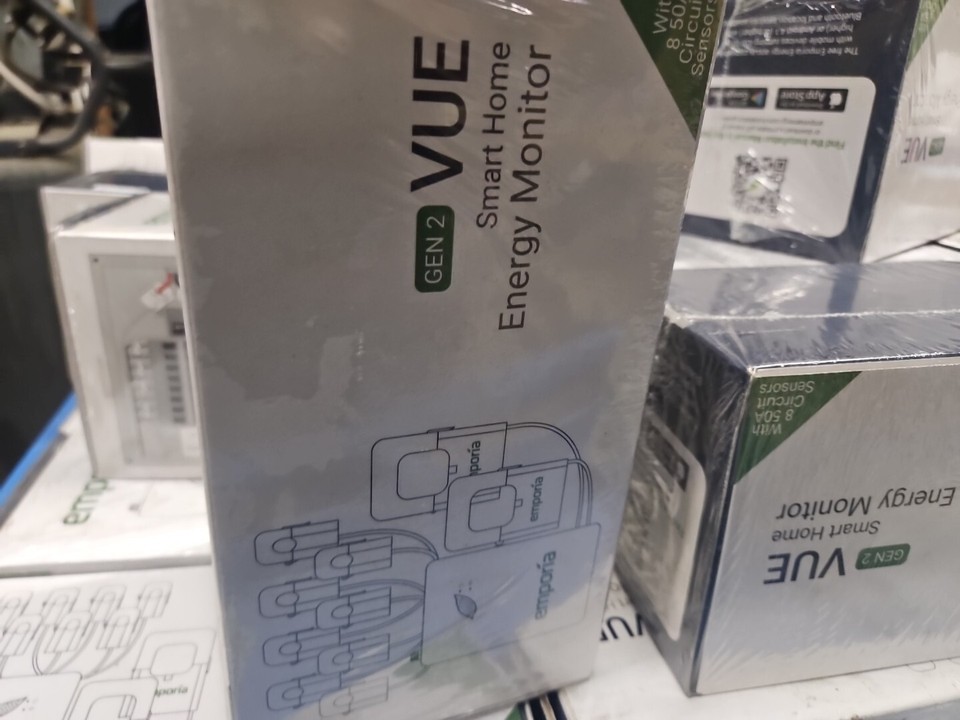 EMPORIA ENERGY Gen 2 Emporia Vue Smart Home Energy Monitor Con 16 50a