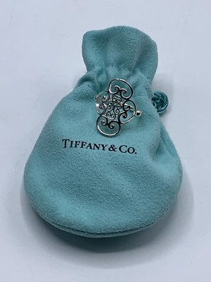 Tiffany & Co. Paloma Picasso Venezia Goldoni Ring Sterlingsilber Größe 7