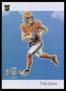 2023 Panini Select Score Throwback Silver Prizm Rookie Tyson Bagent JW1-2