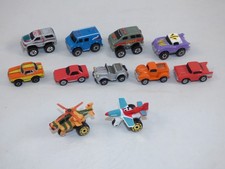 Lot of 11 Vintage Micro Machines Road Champs Funrise Cars Van SUVs Helicopter