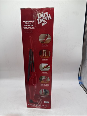 #ad New Dirt Devil SD20000 Versa Clean Bagless Corded 3 in 1 Hand and Stick Vacuum $23.76