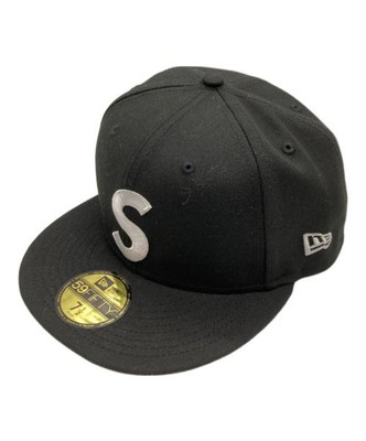 SUPREME × New Era Logo cap / Screw Ball S Logo 24AW black | eBay