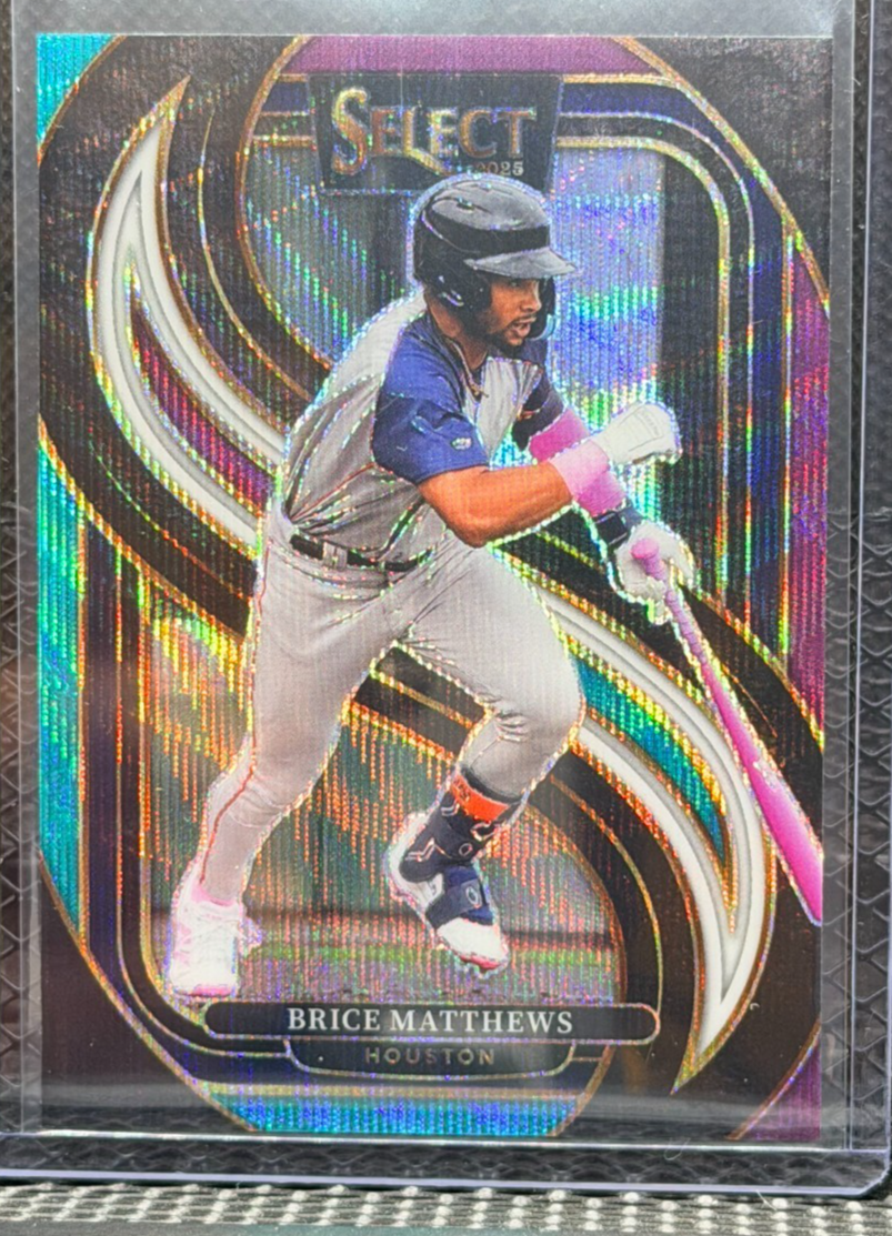 Brice Matthews 2025 Select Premier Tri-Color #168 - Houston Astros | eBay