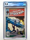 THE AMAZING SPIDER-MAN #306 CGC 9.8 (1988) Todd McFarlane Action Comics 1 homage