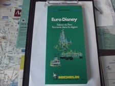 TRES RARE GUIDE VERT MICHELIN 1992 NEUF   EURO DISNEY--105  PAGES