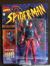 Hasbro Marvel Legends Scarlet Spider Action Figure New Retro Ben Reilly