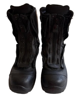 Haix Boots Mens Size 11.5 M Black Leather Airpower XR 1 Pro Gore-Tex Rescue