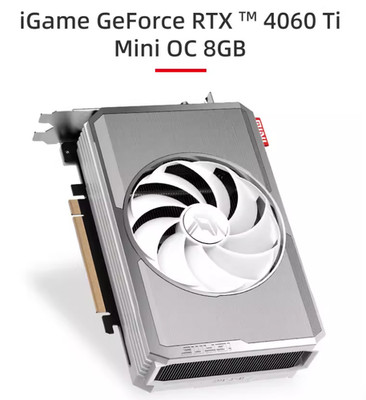Colorful iGame GeForce RTX 4060 Ti Mini OC 8GB graphics card