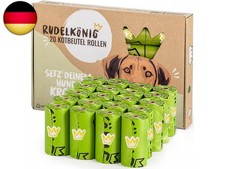 Rudelk&ouml;nig Hundekotbeutel - 300 auslaufsichere Kotbeutel f&uuml;r Hunde aus r