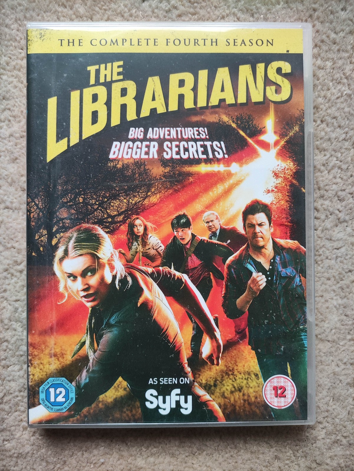 The Librarians: The Complete Fourth Season DVD - UK Region 2 RARE - VGC