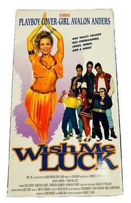 WISH ME LUCK Promo Avalon Anders UNRATED RARE 1995 VHS Stardance Erotic Comedy