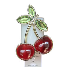 Bath Body Works CHERRY CUFF Wallflowers Scent Control Nightlight Plug-in