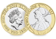 2019 Britannia £2 Two Pound Coin Brilliant Uncirculated BUNC BU Mint Condition