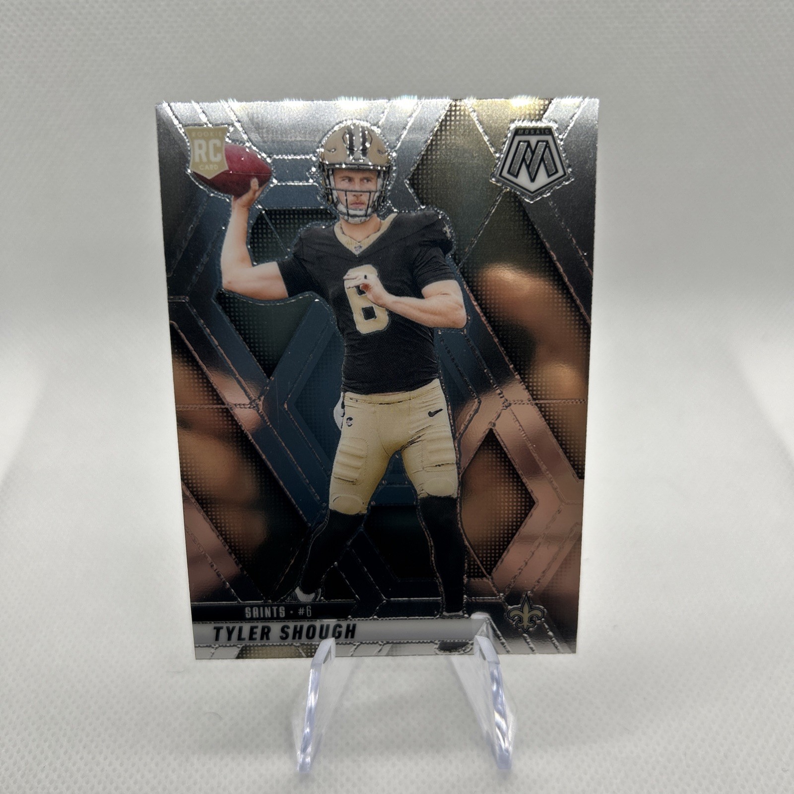 2025 Panini Mosaic Tyler Shough #312 (RC)