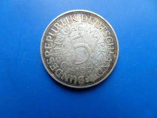 Lot de 3 pièces 5 deutsche mark 1964 G 1972 J et 1965 F en Argent Investissement