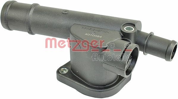 Metzger KüHlmittelflansch Getriebeseitig, Zylinderkopf U.A. FüR Audi, Seat-image