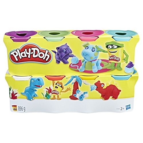 Hasbro Play-Doh C3899EU4 Play-Doh Knete, 8Er Pack-image