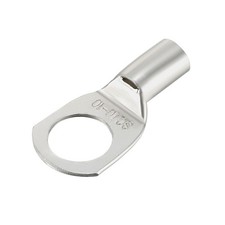 5Pcs SC10-10 Non-Insulated U-Type Copper Crimp Terminals 10mm2 Wire Connector