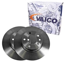 2x VAICO BREMSSCHEIBEN 286mm BELÜFTET VORNE passend für OPEL OMEGA | V40-80019