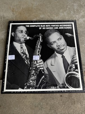 4xLP Box Set Complete Blue Note Forties Recordings Of Ike Quebec and John Hardee