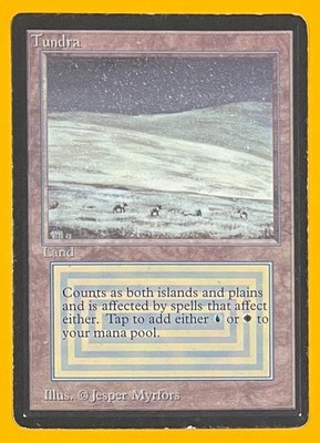 MTG TUNDRA Beta (OldManMTG 011-137)