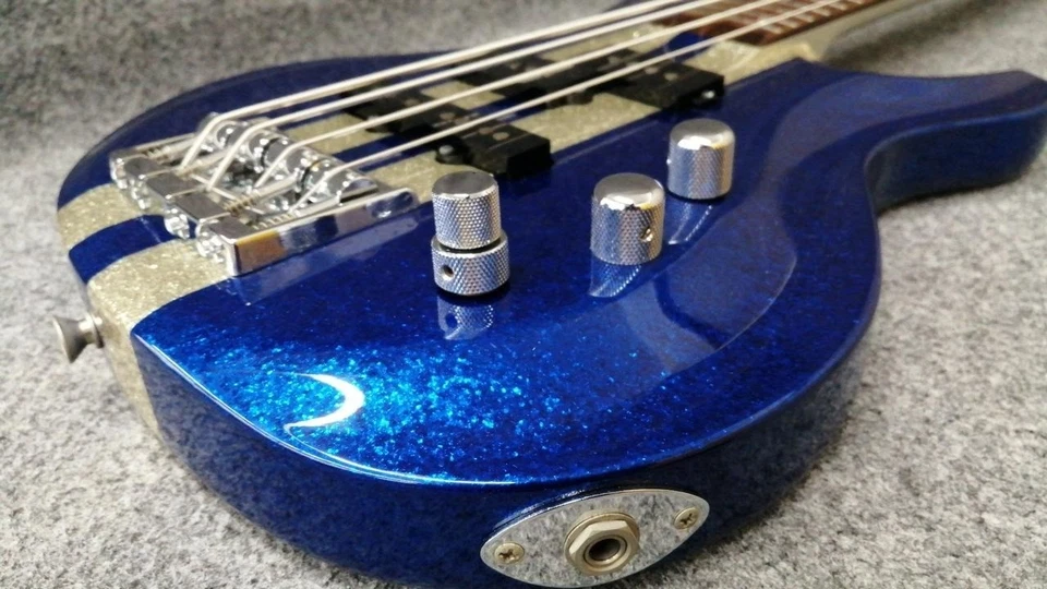 Aria Pro II IGB-RC Blue Electric Bass Guitar From JAPAN - Image 3 of 4