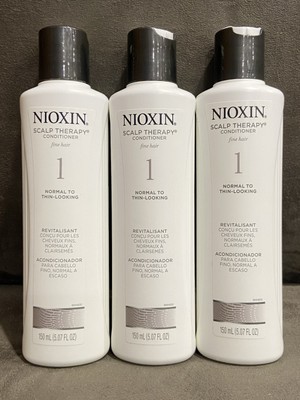 3 NIOXIN 1 SCALP THERAPY CONDITIONER FINE HAIR NORMAL TO THIN-LOOKING - 5.07 OZ