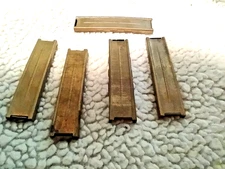 8mm Stripper Clips, Brass (5) Five, Two Piece