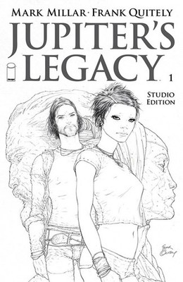 JUPITERS LEGACY 1 STUDIO EDITION NM NETLIX SHOW Millar Quitely 2013
