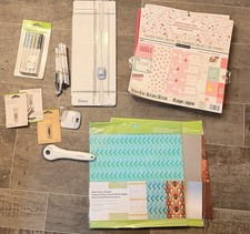 Cricut Craft Supplies & Tools Bundle – Scrapbooking, DIY & Paper Crafts