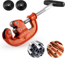 Professional Pipe Cutter Tool for 1-3" Pipes,Heavy Duty Metal Tube Cutter