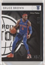 2018-19 Panini Noir Rookies Icon Edition Holo Silver /25 Bruce Brown #198 0j19