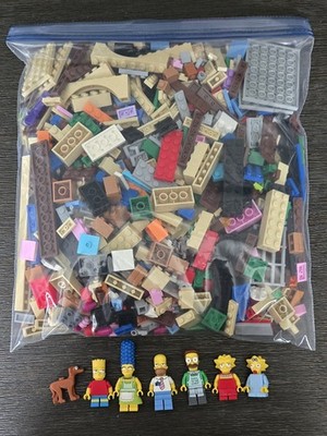 LEGO THE SIMPSONS HOUSE 71006 RETIRED 57% COMPLETE 
