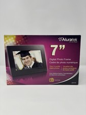 Aluratek ADPF07SF 7-inch Digital Frame Black Brand New